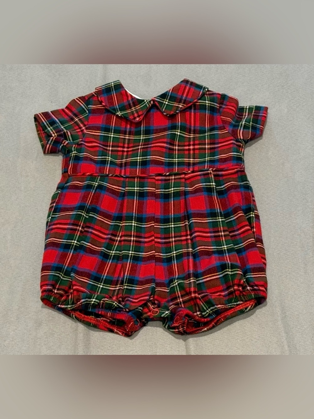 Bailey Boys holiday plaid bubble